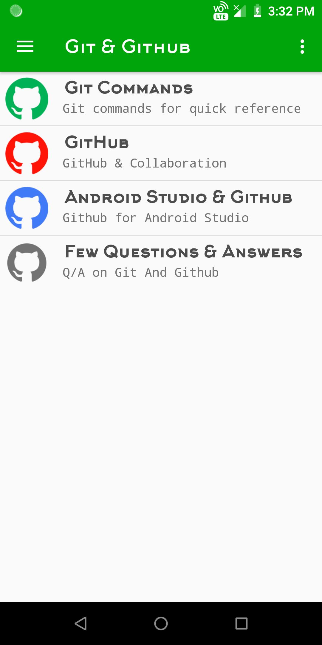Connect android studio to github
